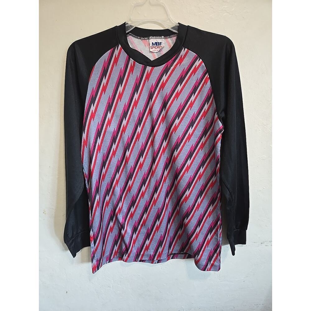 Vintage 90s Golie Soccer Jersey MBF Sport M Adult Soccer Shirt Made in USA